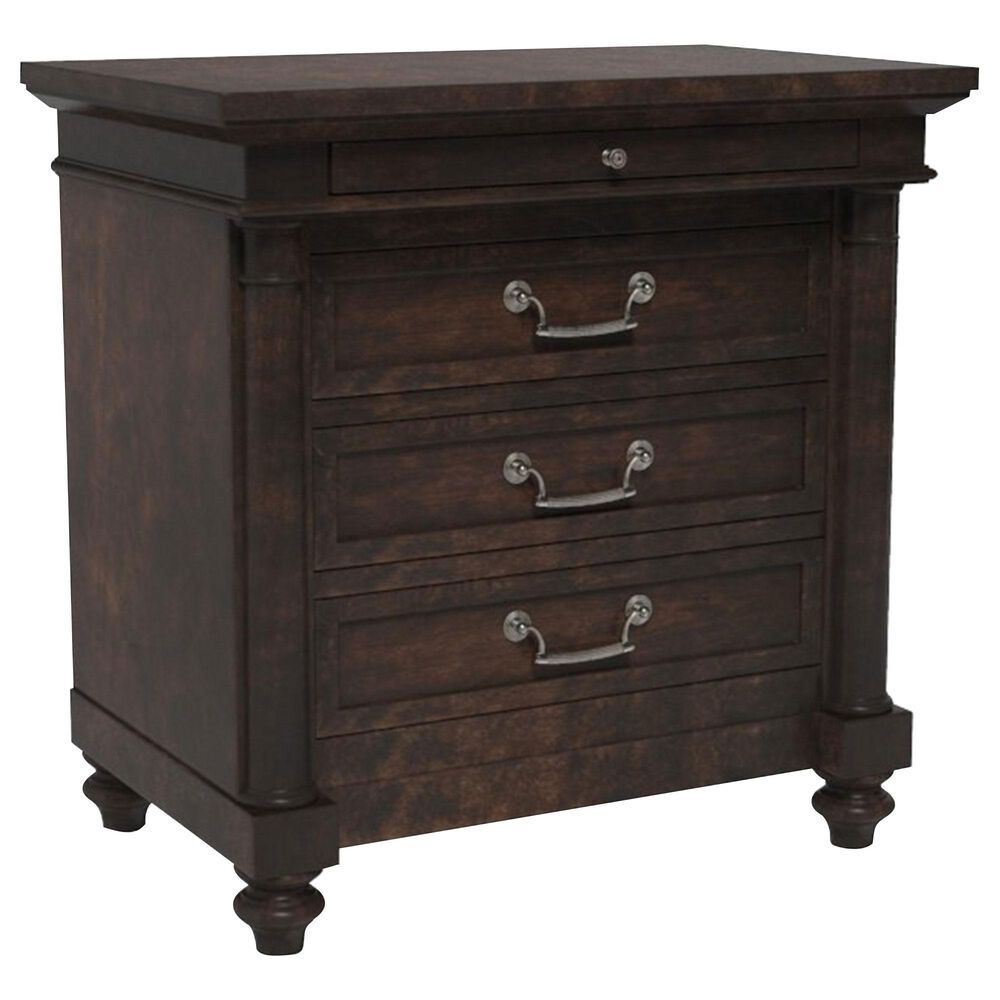 Vantage Artiste Nightstand in Dark Cherry, , large