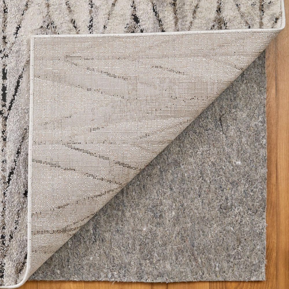 Feizy Vancouver 39NTF 5&#39; x 8&#39; Beige and Brown Area Rug, , large