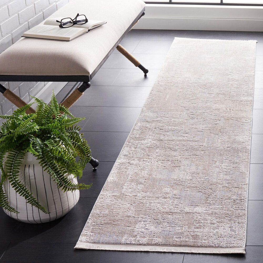 Safavieh Marmara MRM314F 2&#39; x 8&#39; Grey, Beige and Blue Runner, , large