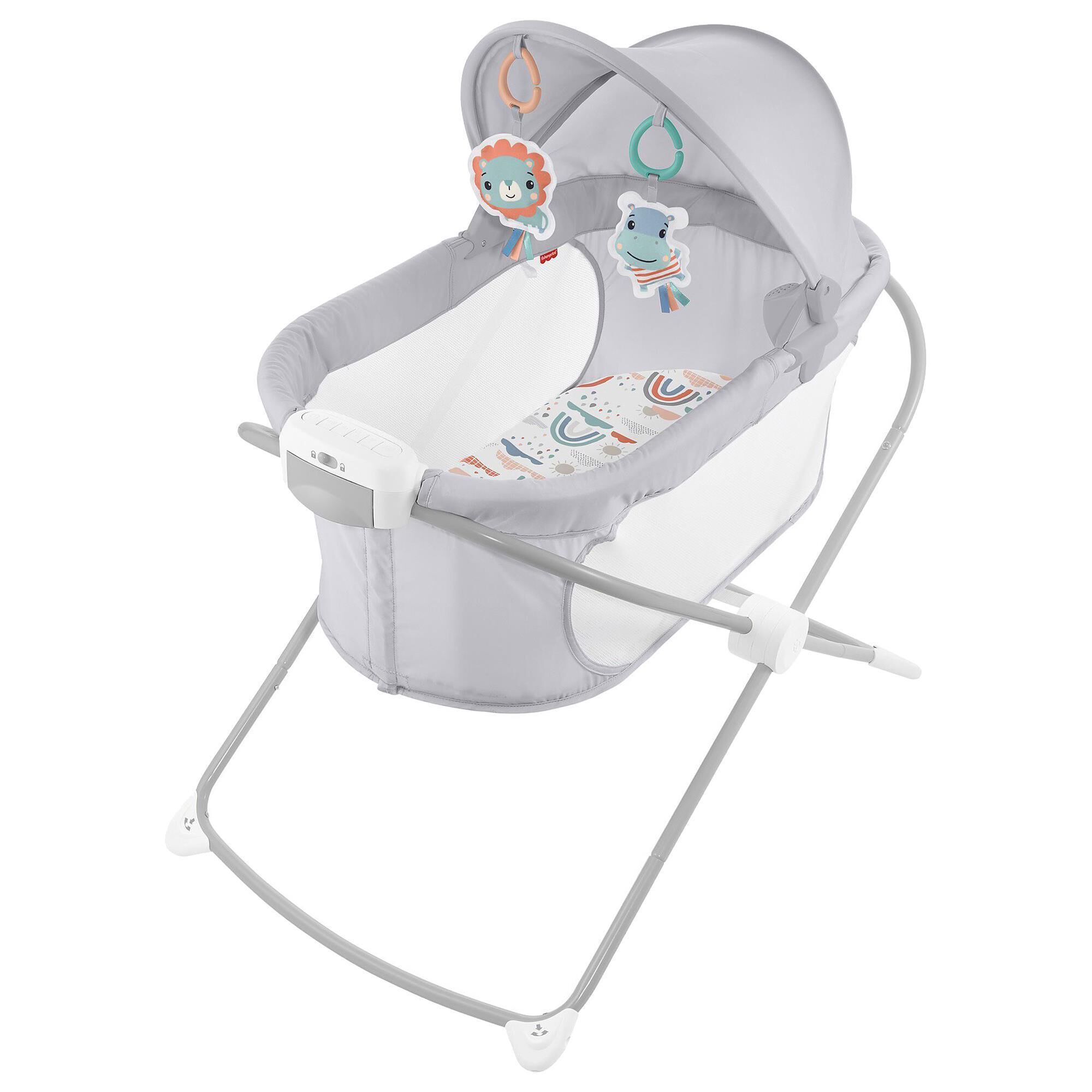 Fisher Price Soothing View Projection Bassinet in Rainbow