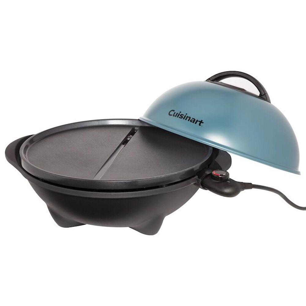 Cuisinart 2-in-1 Indoor/Outdoor Electric Griddle in Blue and Black, , large