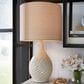 Ashley Garinton Table Lamp in Distressed Cream, , large
