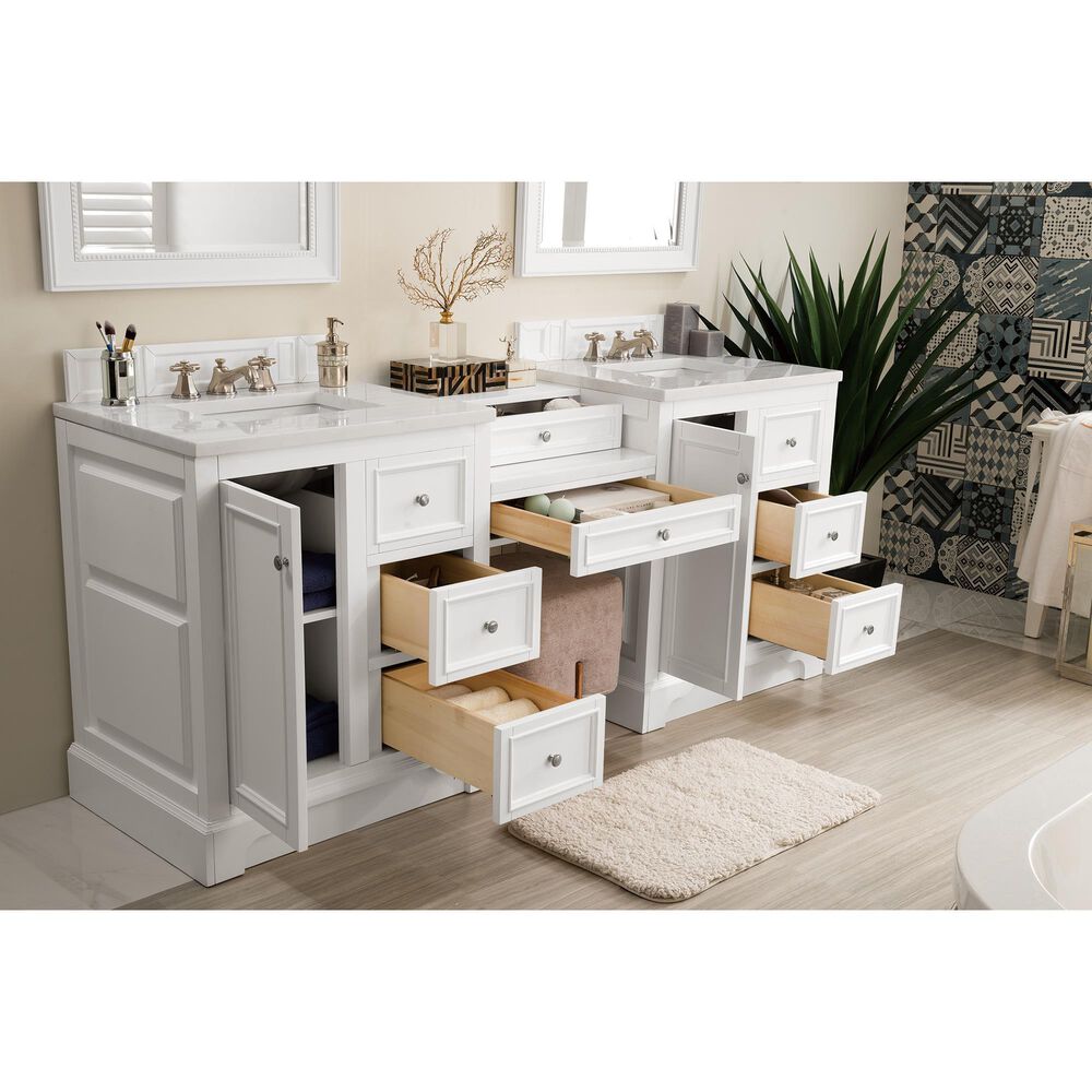 James Martin Vanities De Soto 26&quot; Drawer Unit Top in Bright White, , large