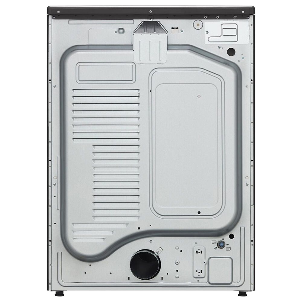 LG 9 Cu. Ft. Smart Wi-Fi Enabled Front Load Gas Dryer with TurboSteam in Black Steel, , large