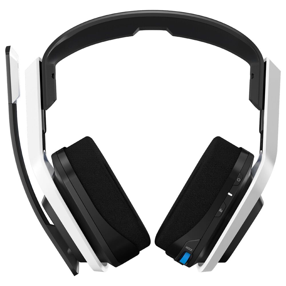 ASTRO Gaming A20 Wireless Headset Gen 2 - Compatible With PlayStation 4 & 5  / PC / Mac - White/Blue