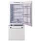 Unique Appliances Classic Retro 18 Cu. Ft Bottom Freezer Refrigerator in Marshmallow White, , large