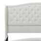 Jennifer Taylor Home Marcella Tufted Wingback King Bed in Antique White, , large