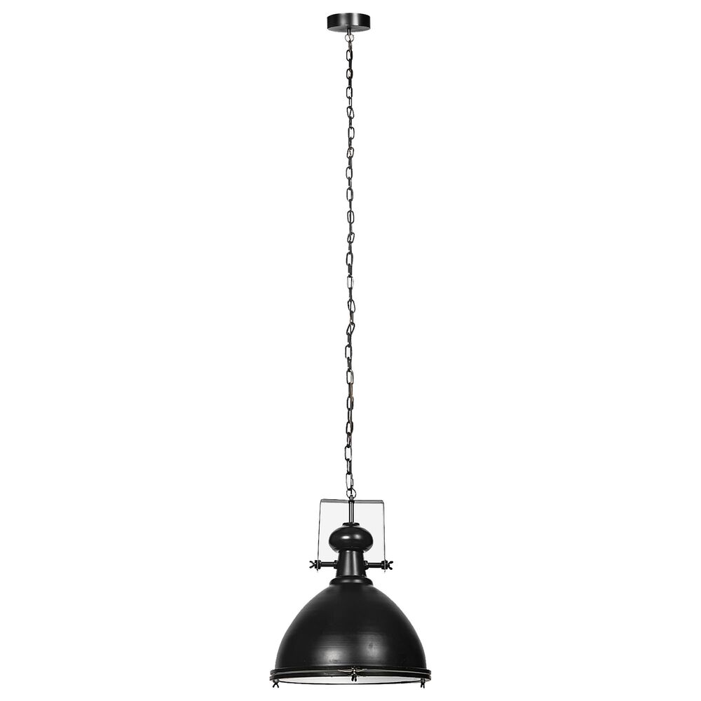 Mercana Bashaw III 1-Light Pendant in Metallic Black, , large
