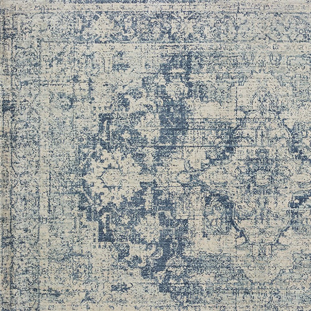 Oriental Weavers Pandora 70E 9&#39;10&quot; x 12&#39;10&quot; Ivory and Blue Area Rug, , large