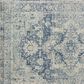Oriental Weavers Pandora 70E 9"10" x 12"10" Ivory and Blue Area Rug, , large