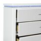 Global Furniture USA Alina 5-Piece King Upholstered Panel Bedroom Set in White, , large