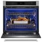 Kitchenaid 2-Piece Kitchen Package with PrintShield Stainless Steel 30" Single Wall Oven and 36" Black Electric Cooktop, , large