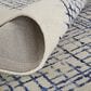 Feizy Maddox 8" x 10" Ivory and Navy Area Rug, , large