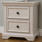 Sorelle Portofino 2-Drawer Nightstand in Brushed Ivory, , large