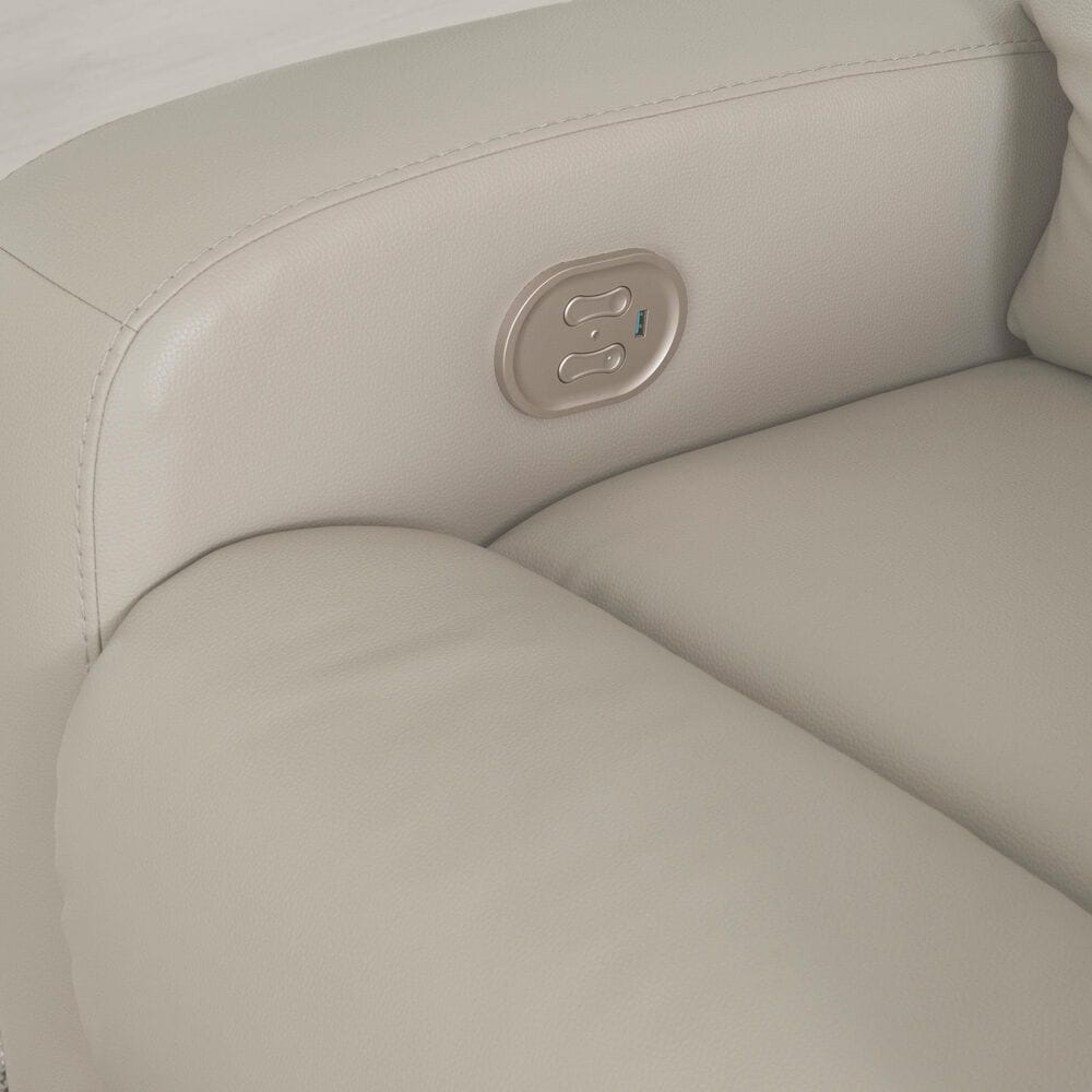 Ashley Ryversans Power Recliner in Dove Gray, , large