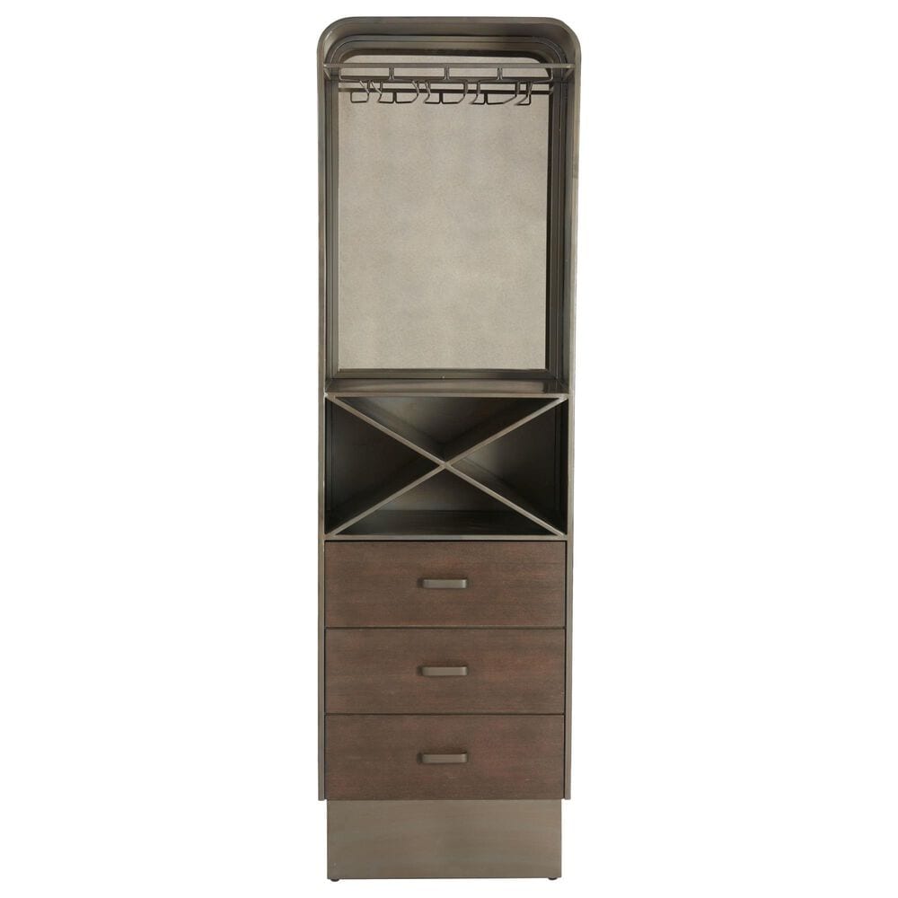 Zuo Modern Hole Bar Cabinet in Bronze, , large
