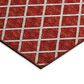 Dalyn Rug Company York 10" x 14" Red Indoor/Outdoor Area Rug, , large