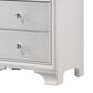 Crown Mark Lyssa Full Bed with Nightstand in White, , large