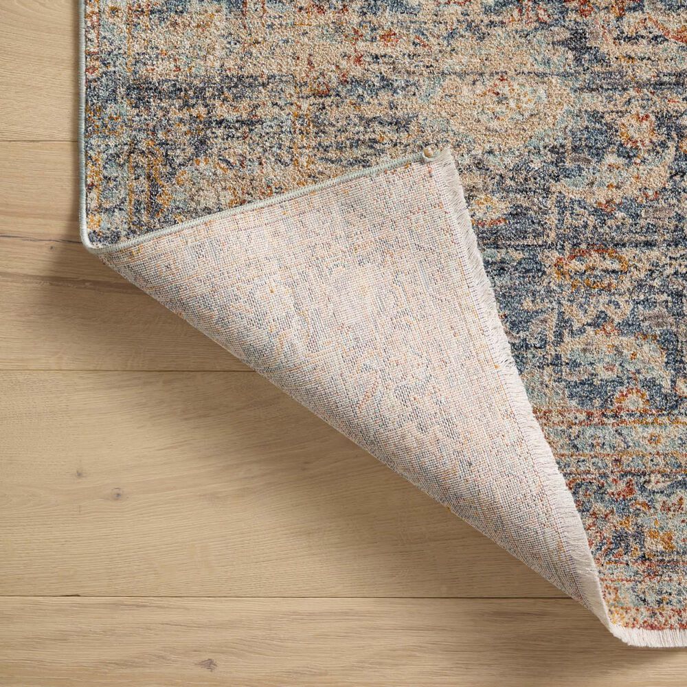 Angela Rose Blake 2&#39; x 3&#39; Navy and Multicolor Area Rug, , large
