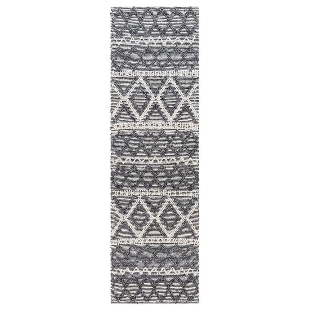Surya Daffodil 2"6" x 8" Medium Grey Runner, , large