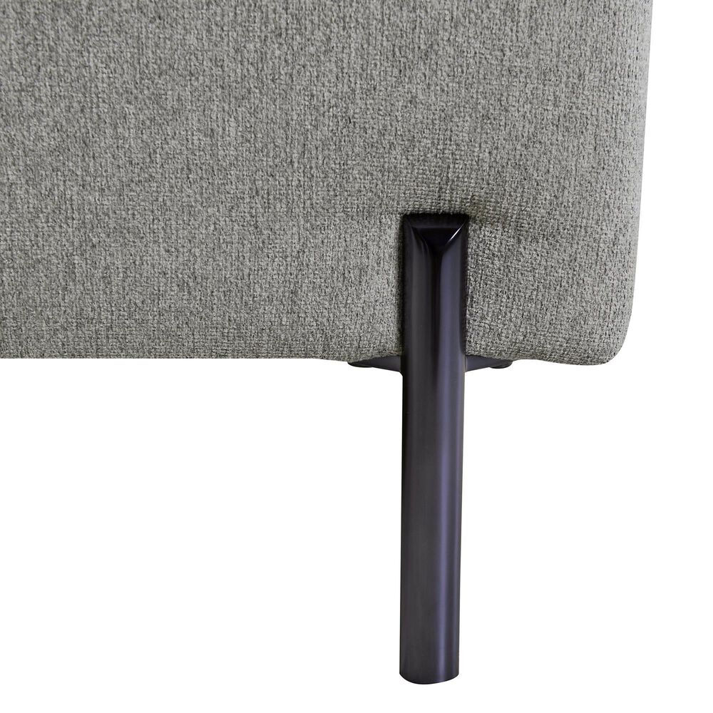 Blue River Juliett Power Reclining Sofa in Gray Pebble and Black, , large