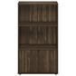 HOMLUX Kitchen Storage Shelf with Cabinet in Columbia Walnut, , large