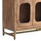 Crestview Collection Bengal Manor Apollo Cabinet in Medium Brown, , large