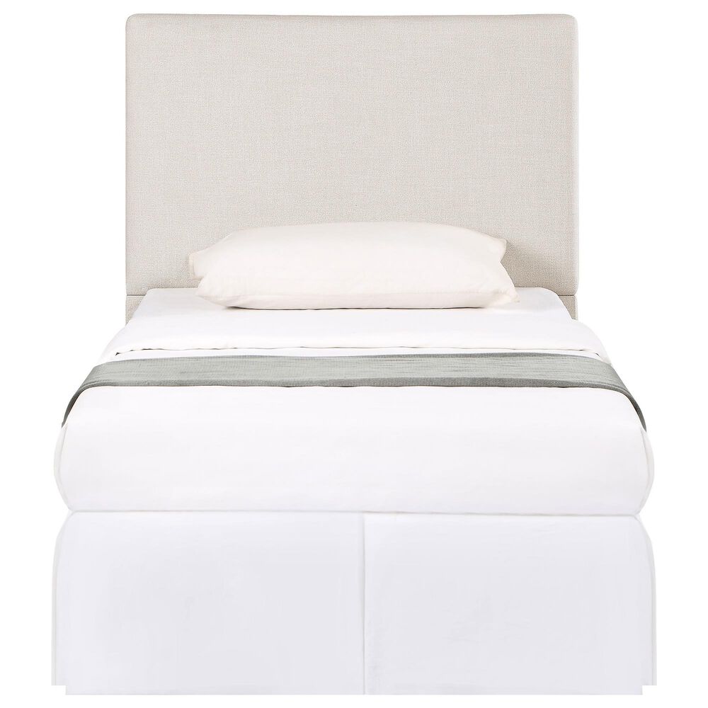 Pacific Landing Pirro Twin Upholstered Headboard in Sand, , large
