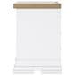Ashley 5-Piece King Bedroom Set in White and Natural, , large