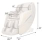 Osaki Titan Luxe 3D Zero Gravity Massage Chair in Taupe, , large