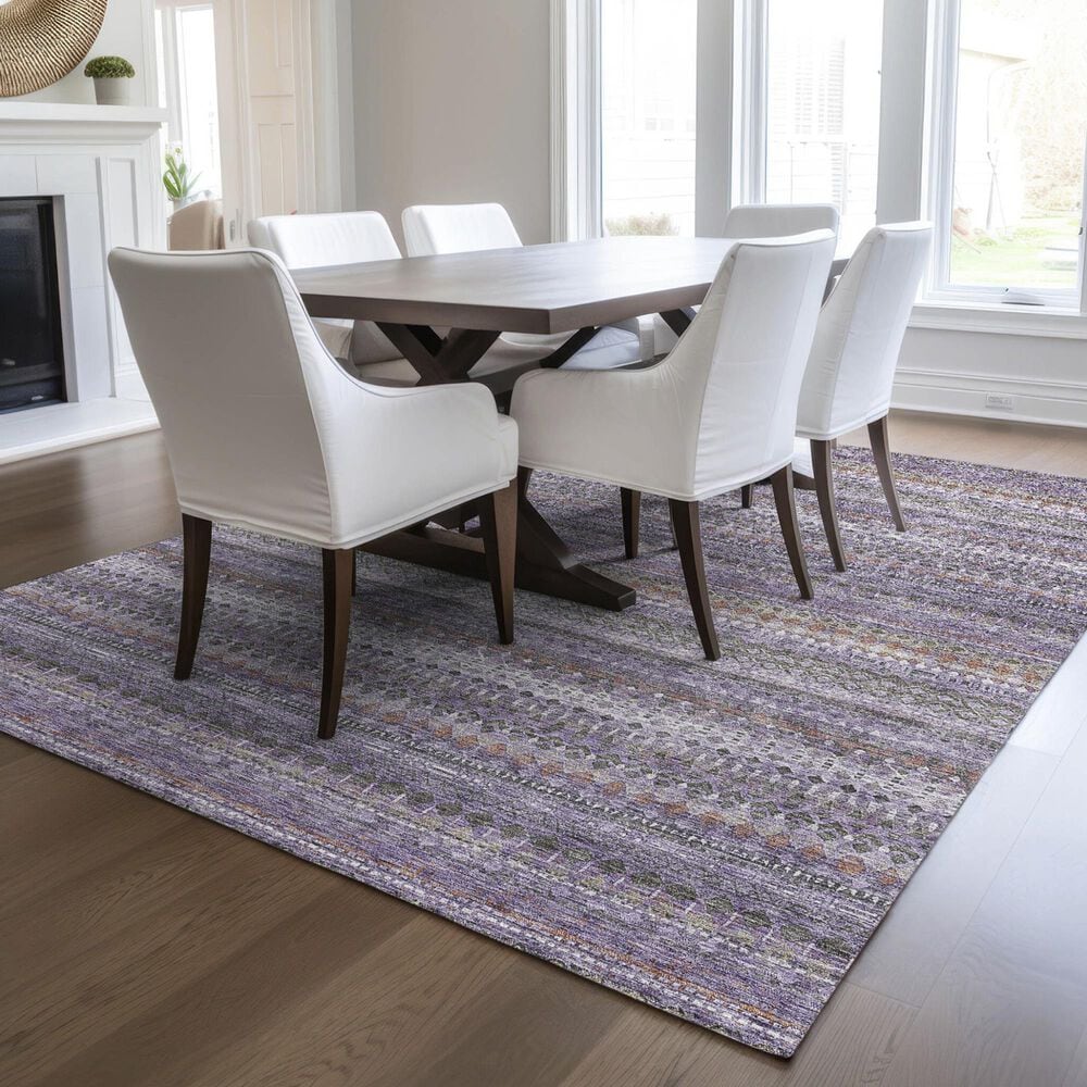 Dalyn Rug Company Solace SL2 10&#39; x 14&#39; Purple Area Rug, , large
