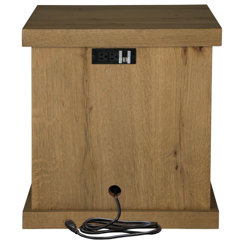 Ashley Brinstead Chairside End Table in Light Brown, , large