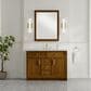James Martin Bellshire 48" Single Bathroom Vanity in Honey Oak with 3 cm Eternal Jasmine Pearl Silestone Top, Rectangular Sink and FreePower Wireless Charger, , large