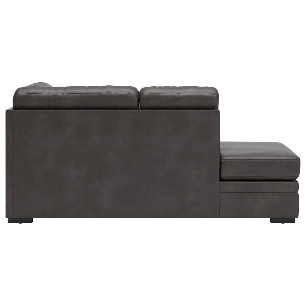 Ashley Lofton-Pike 2-Piece Stationary Right Facing Sectional with Chaise in Shadow, , large