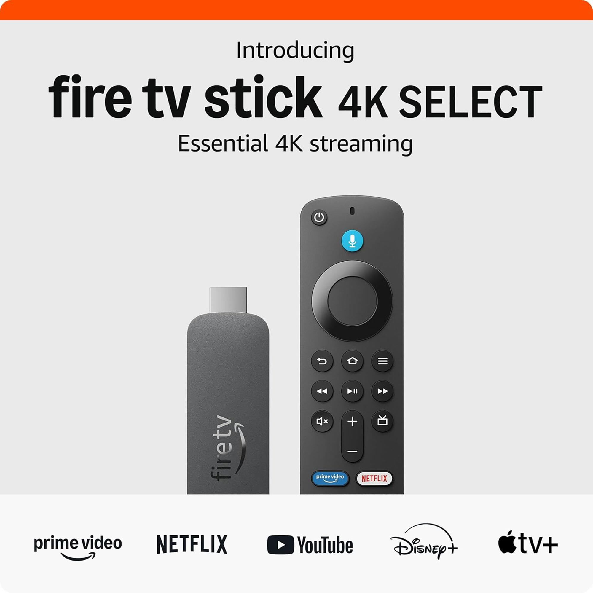 Amazon Fire TV Stick 4K Select (Newest Model) in Black