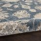 Nourison Quarry Oriental 2"2" x 3"9" Blue and Beige Area Rug, , large