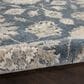 Nourison Quarry Oriental 2"2" x 3"9" Blue and Beige Area Rug, , large