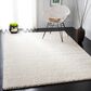 Safavieh August Shag AUG900C 9" x 12" Ivory Area Rug, , large