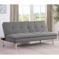 Coaster Scout Stationary Convertible Sofa Bed in Grey, , large