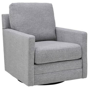 Ashley Freybourne Swivel Accent Chair in Pewter, , large