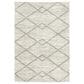 Oriental Weavers Verona Geometric 3"10" x 5"5" Ivory Area Rug, , large