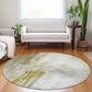 Dalyn Rug Company Ravenna RN2 8" Round Taupe Area Rug, , large