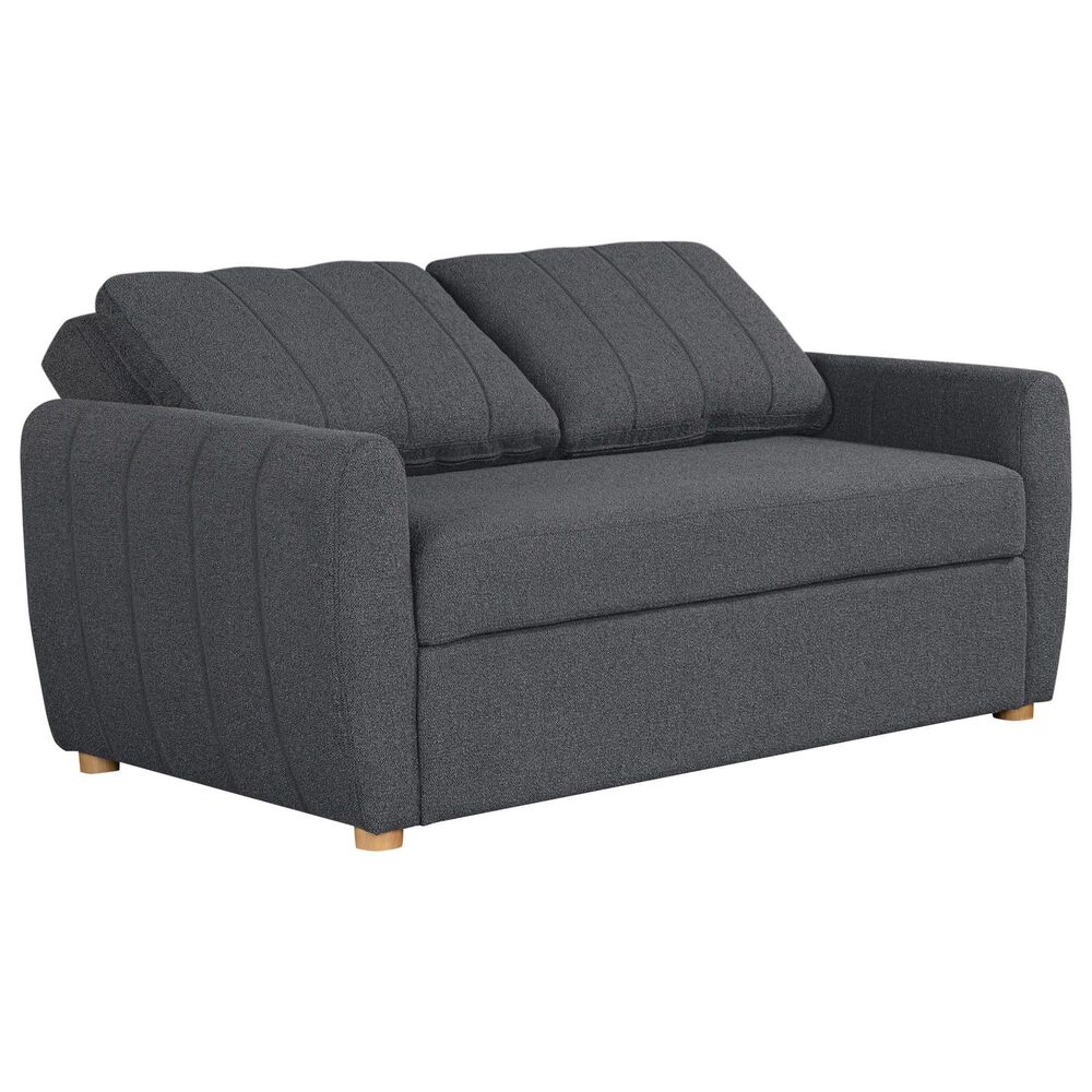 Lifestyle Solutions Galloway Convertible Sofa in Charcoal, , large
