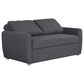 Lifestyle Solutions Galloway Convertible Sofa in Charcoal, , large