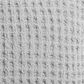 Sunday Citizen Snug Waffle 14" x 36" Lumbar Throw Pillow in Cloud Grey, , large