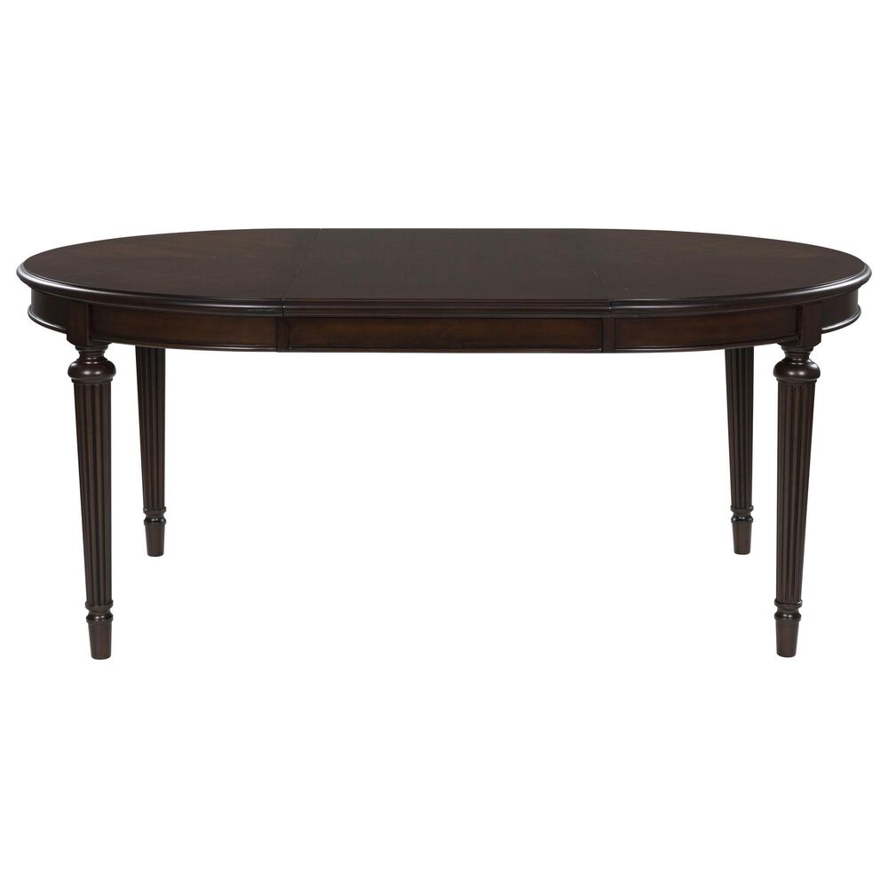 Ashley Lavinton Oval Dining Table in Cherry Brown - Table Only, , large