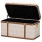 Baxton Studio Brenner Storage Trunk in Beige, , large