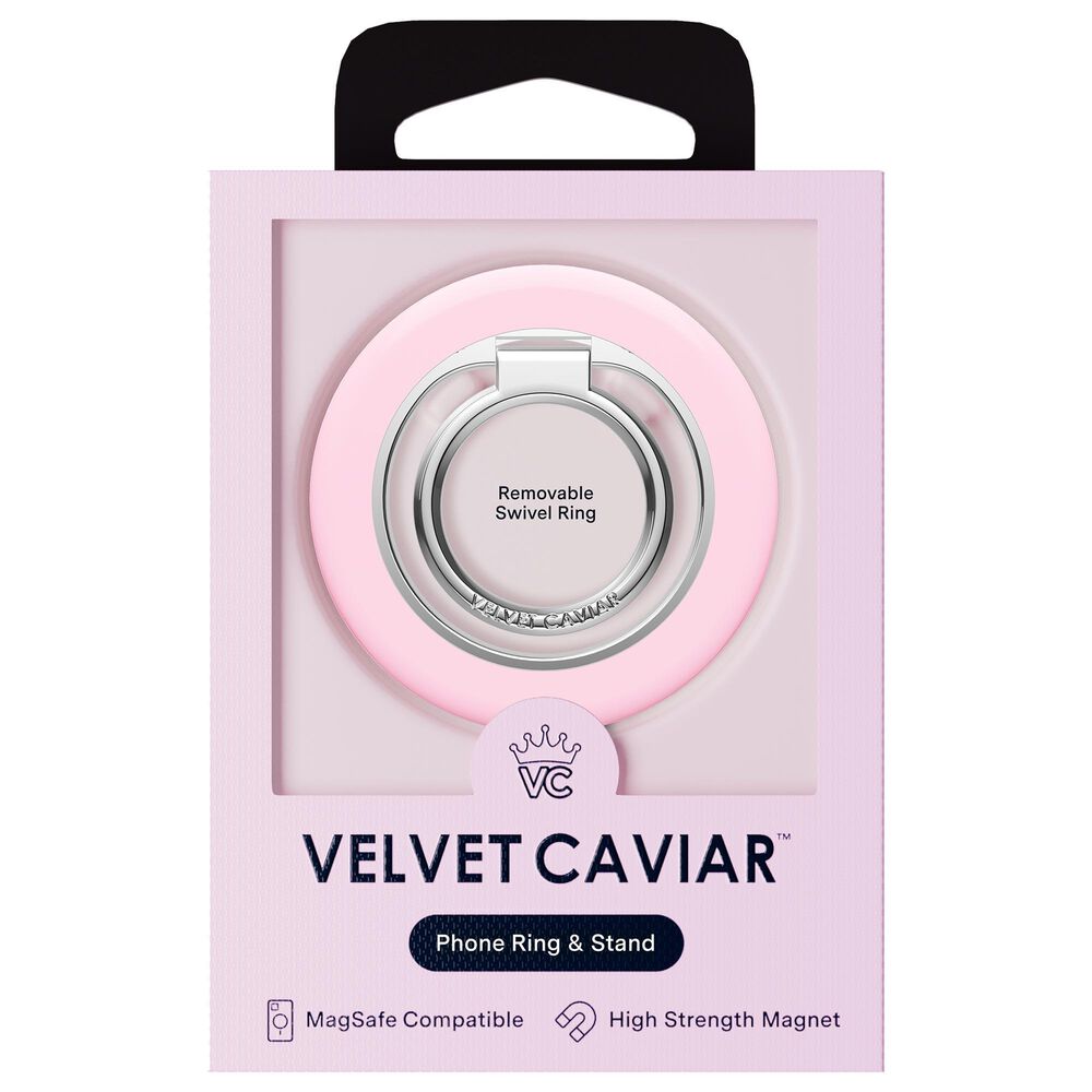 Velvet Caviar MagSafe Phone Grip Ring in Strawberry Milk, , large