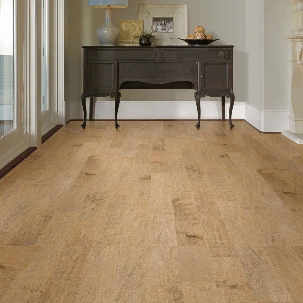 Shaw Yukon Gold Dust Maple Hand Scraped Hardwood, , large