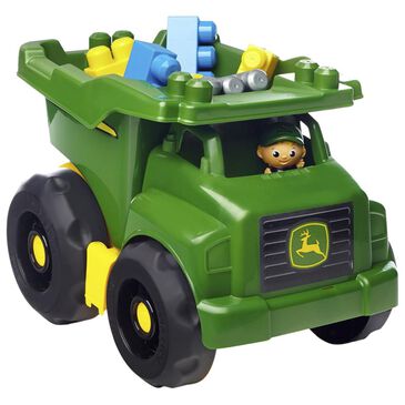 Mega Bloks John Deere Dump Truck Building Set, , large